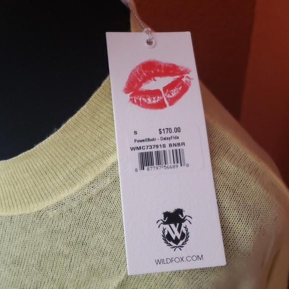 NWT Wildfox David Fields top - Picture 3 of 6